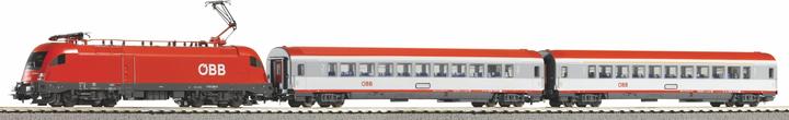 Piko PSCwlan S Set ÖBB Taurus met 2 sneltreinrijtuigen A Rail & B V (H0-maatstaf)