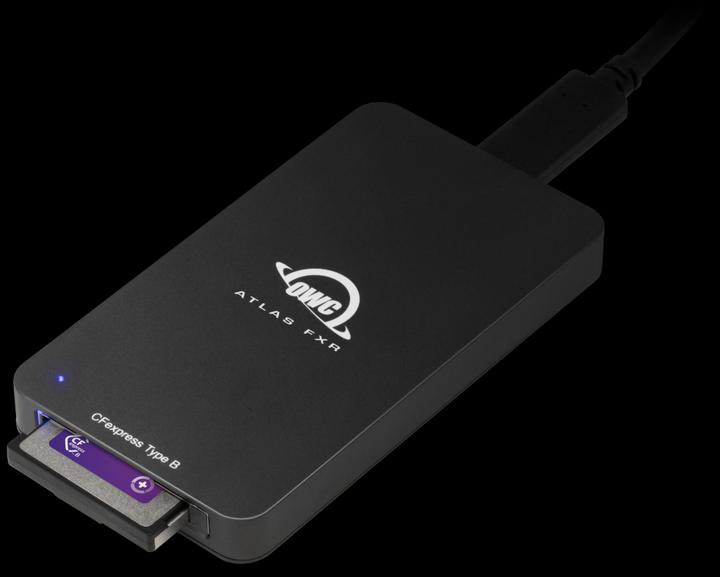 Actual product image OWC Atlas FXR Thunderbolt (USB-C) + USB CFexpress Card Reader (Thunderbolt 3, USB 3.2 Gen 2)