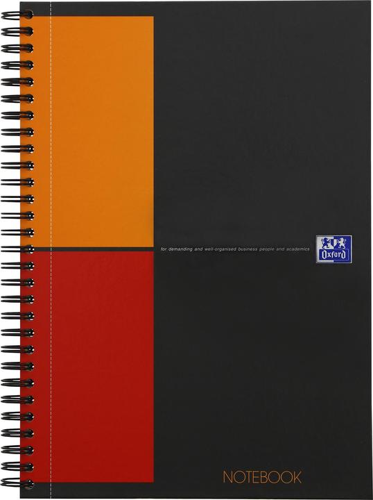 Actual product image Oxford International Notebook (B5, Checked, Soft cover)