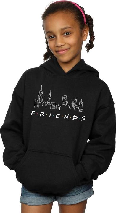 Actual product image Friends Girls Skyline Logo Hoodie (116)