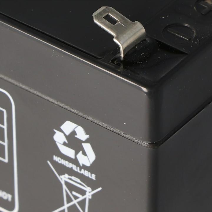 Actual product image Multipower Battery MP1.2-12 Lead acid battery with 4,8mm Faston contacts (12 V, 1.20 Ah)