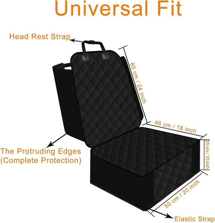 Actual product image Alfheim Front seat cover (Dog, Cat, Washable, Foldable)