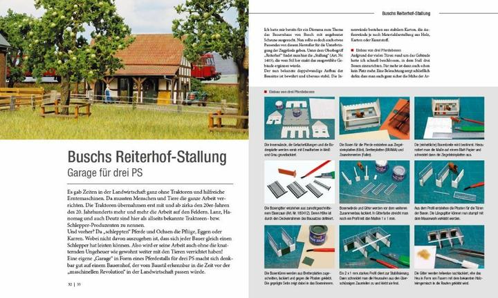 Image du produit Modellbahnbau in Perfektion: Landwirtschaft und Bauernhöfe (Allemand, Thomas Mauer, 2022)