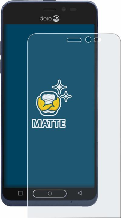 Actual product image BROTECT Anti-glare screen protector matt (2 Piece, Doro 8035)