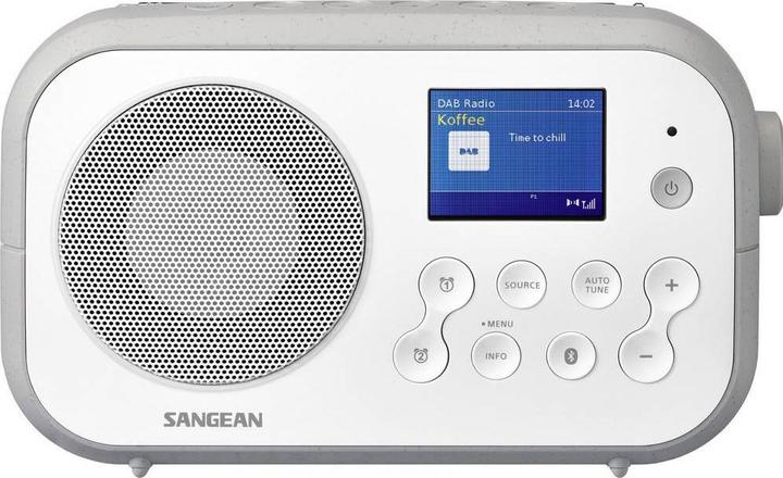 Actual product image Sangean DPR-42BT WHITE-GREY (DAB+, FM, Bluetooth)