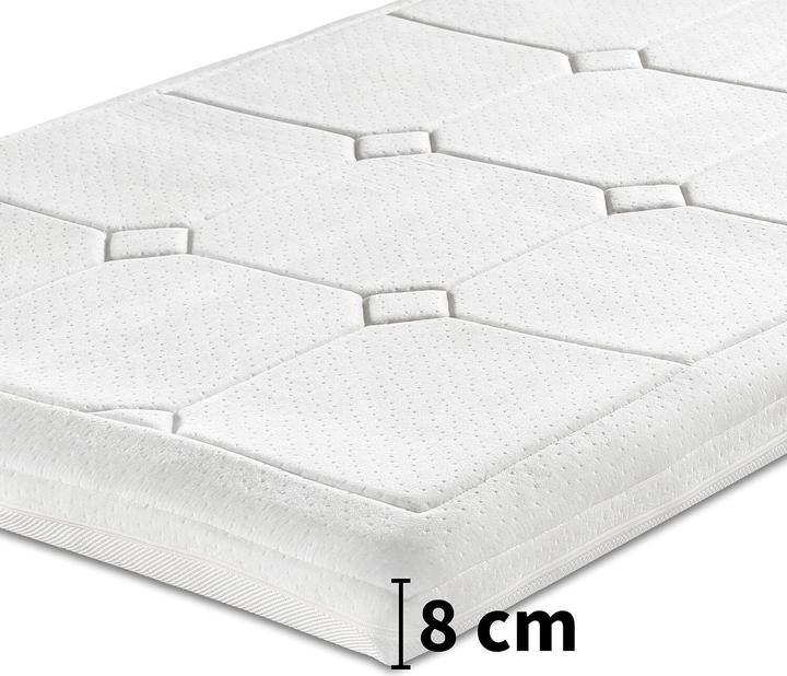 Immagine prodotto Bestschlaf Visko-Mineralschaum Klima-Wendeauflage Plus Spezial, Höhe 8 cm (80 x 200 cm)