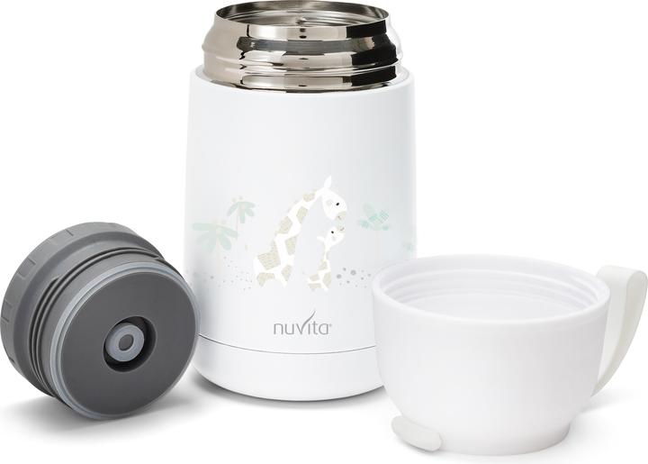 Actual product image Nuvita Thermo container white