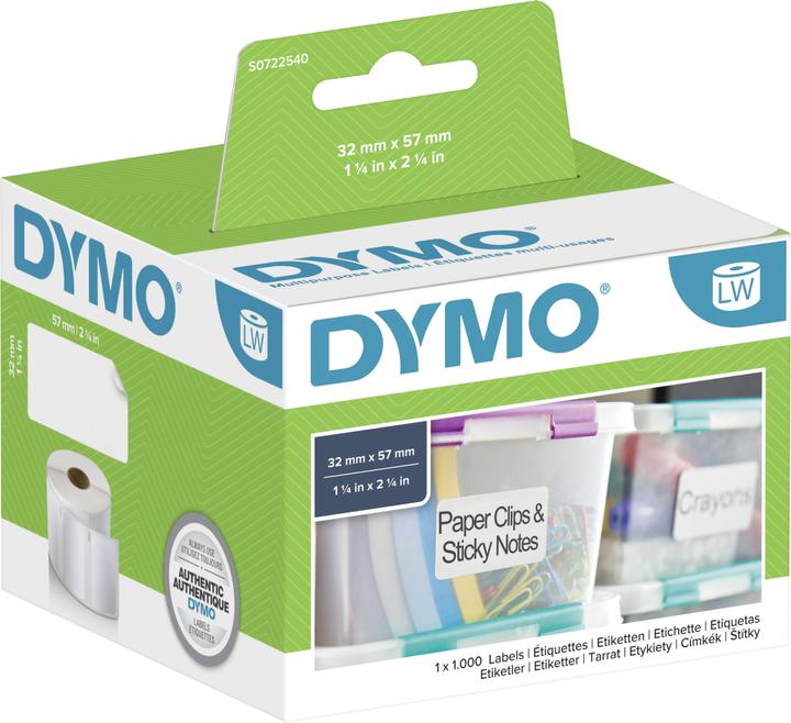 Actual product image Dymo S0722540 Multi-purpose labels, 1 piece