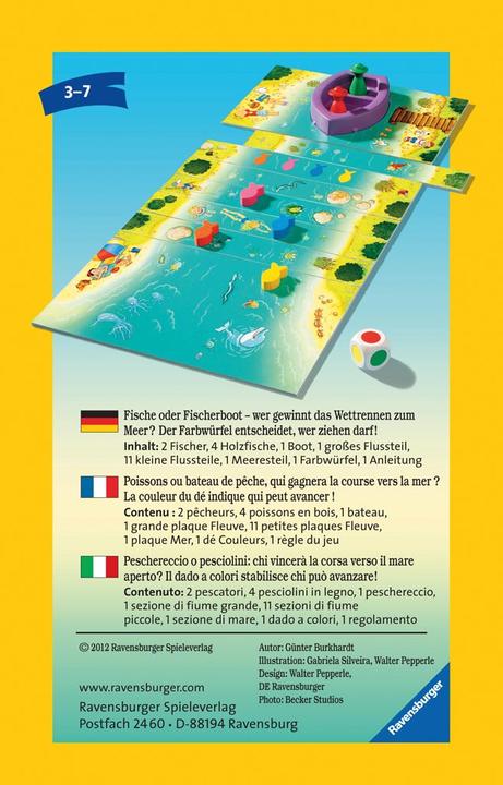 Produktbild Ravensburger Tempo, kleine Fische. (Französisch, Italienisch, Deutsch)
