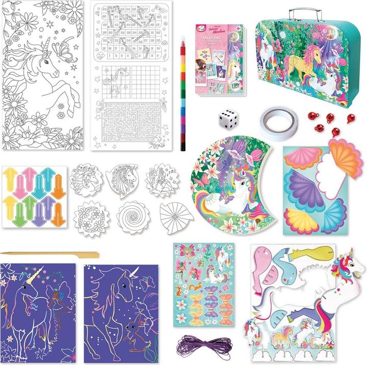Image du produit Artista Mallette d'activités Licorne 5en1