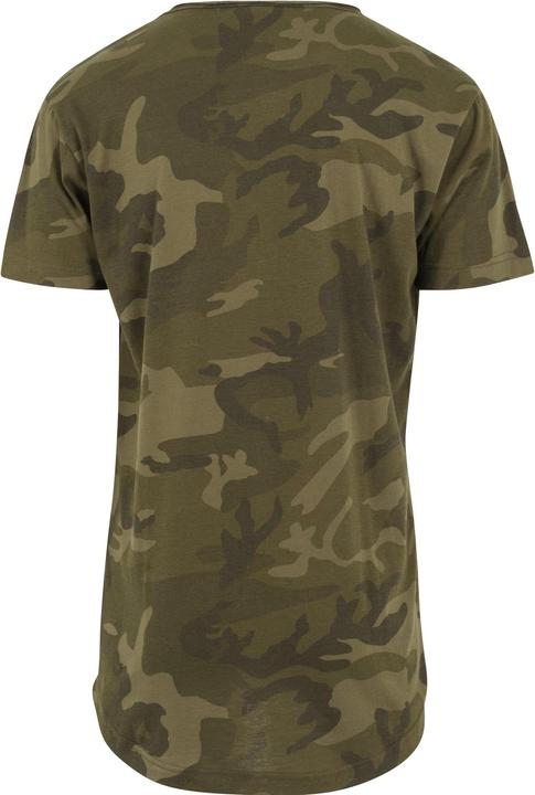 Actual product image Urban Classics Camo Shaped Long Tee (M)