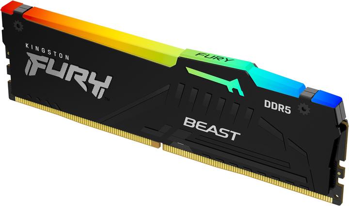 Actual product image Kingston FURY Beast RGB (1 x 32GB, 5600 MHz, DDR5 RAM, DIMM)