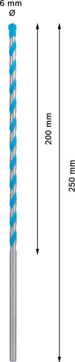 Actual product image Bosch Professional Zubehör Expert CYL-9 (6 millimetres)