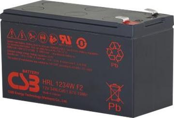 Actual product image NoName Servers CSB Battery Battery 12V 9Ah 34W Pb F2 | HRL1234W