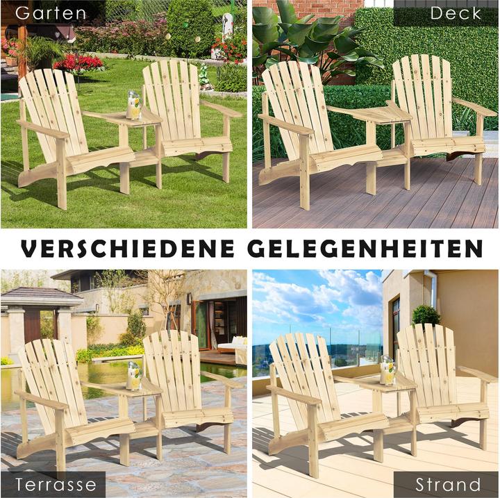 Produktbild Jamb Adirondack Gartenstuhl-Set