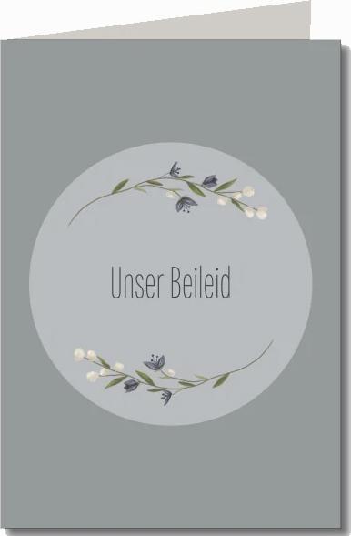 Image du produit Keitcards Carte de deuil nos condoléances