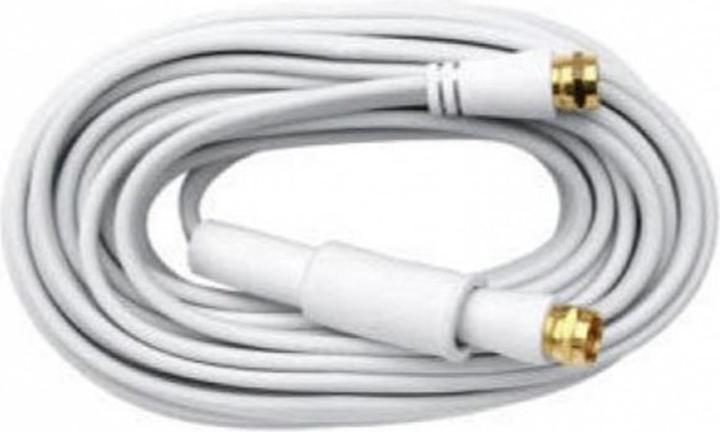 Actual product image Axing SAT connection cable flat 3mm 10m (75 dB, Antenna cable)