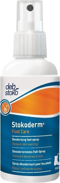 Immagine prodotto Deb Stoko Spray per piedi Stokoderm® Foot Care 100ml senza silicone/perfumato (Pediluvio, 100 ml)