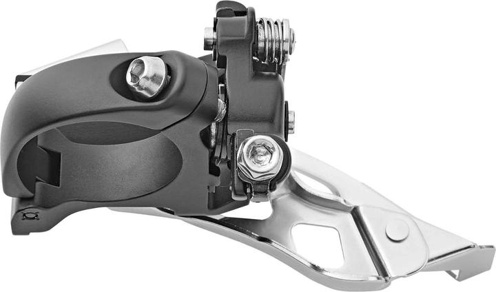 Actual product image Shimano Deore Trekking FD-T6000 front derailleur 3x10 clamp deep Top Swing