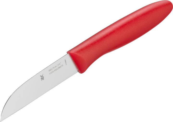 Produktbild WMF Gemüsemesser Schälmesser 20cm Klingenstahl Kunststoffgriff rot (9 cm)