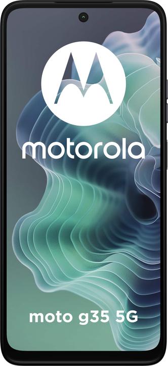 Actual product image Motorola Moto G35 (256 GB, Midnight Black, 6.72", SIM + eSIM, 50 Mpx, 5G)