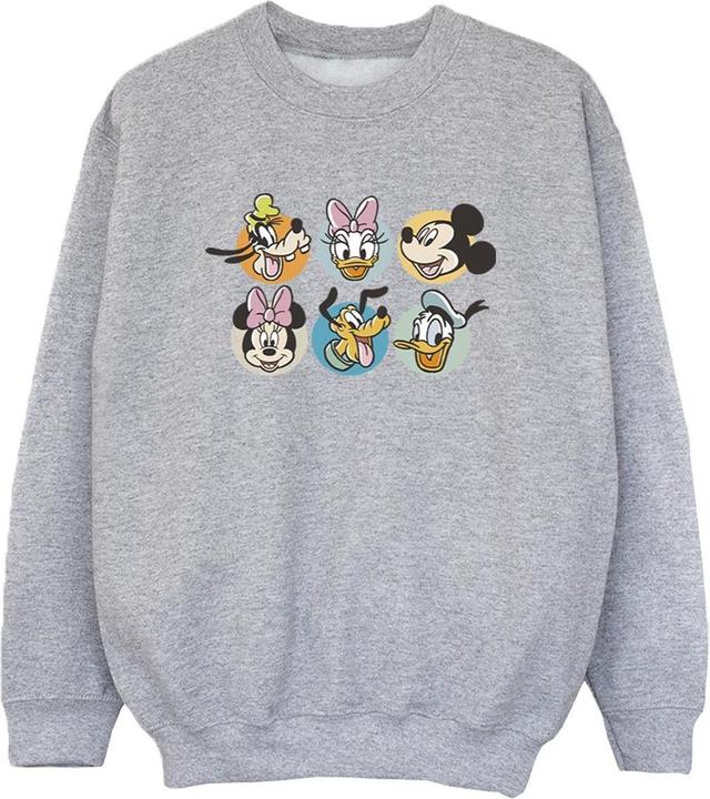 Produktbild Disney Mickey Mouse And Friends Faces Sweatshirt Jungen (140, 146)