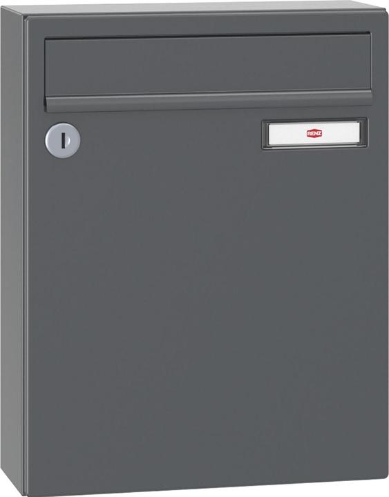 Produktbild Renz Aufhängebriefkasten SERIE 17 - 260 x 330 x 100, anthrazitgrau RAL 7016
