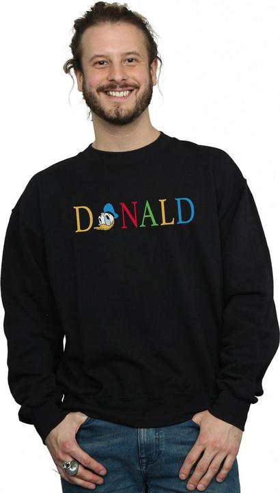 Immagine prodotto Disney Donald Duck Letters Felpa Uomo (L)
