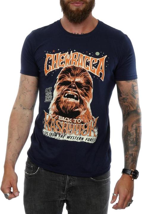 Produktbild Star Wars Chewbacca Rock Poster TShirt (S)