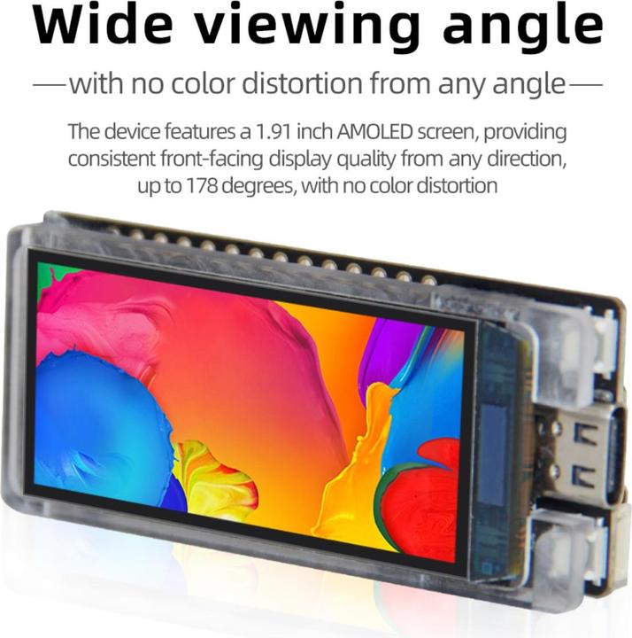 Actual product image Lilygo AMOLED T-Display-S3 ESP32-S3 with 1.9 inch display