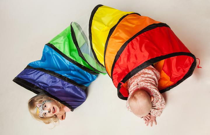 Actual product image Knorrtoys Spieltunnel "Bunt"