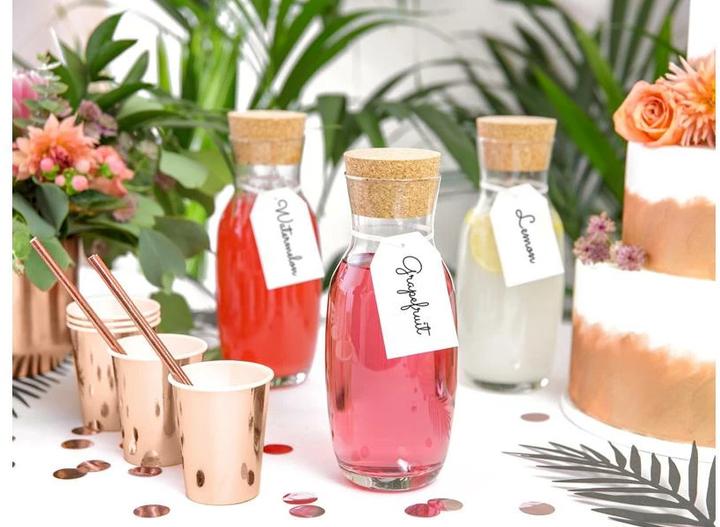 Actual product image Partydeco Mug Rose Gold (6 x)