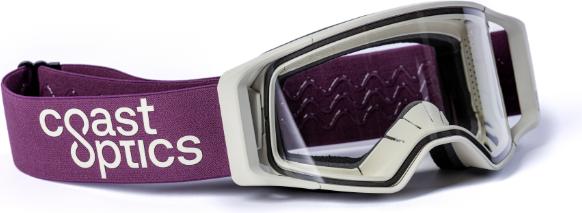 Coast Optics Alta 2 Goggle Driftwood, Band violett mit klarem Glas