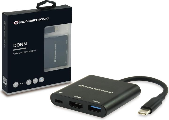 Produktbild Conceptronic USB Typ-C zu (USB-C, 1 Ports)