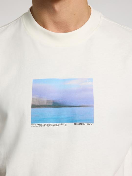 Produktbild Selected Homme Print T-Shirt mit Rundhalsausschnitt (L)