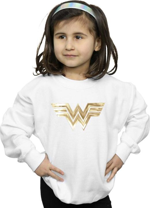 Produktbild Wonder Woman 84 Gold Emblem Sweatshirt Mädchen (140, 146)