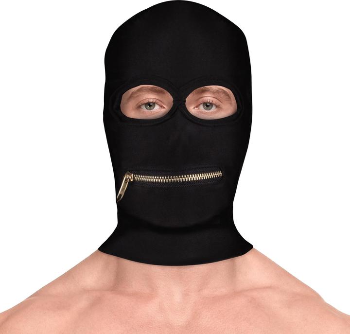 Actual product image Ouch! Extreme Zipper Mask with Mouth Zipper