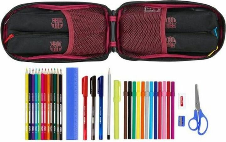 Produktbild FC Barcelona Rucksack mit Federtaschen F.C. Barcelona Schwarz (33 Stücke)
