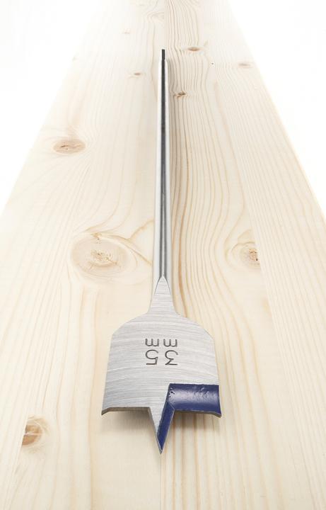 Actual product image Irwin 10502812, Drill, Spade drill bit, 1.9 cm, 157 mm, Wood, Stainless steel (19 millimetres)