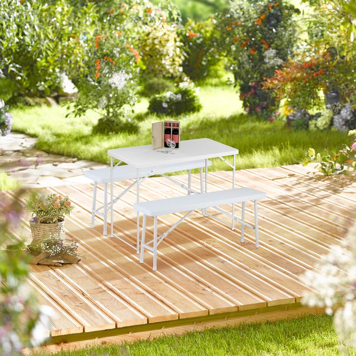 Immagine prodotto Relaxdays Tavolo da-giardino (120 cm)