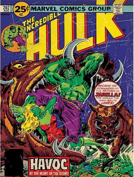 Produktbild Hulk Leinwanddruck Havoc (80 x 60 cm)