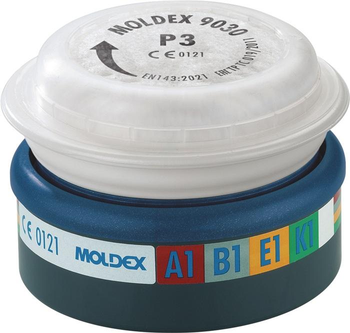 Moldex Combination filter 943001 A1B1E1K1 P3 R f. 4000 370 738, 4000 370 739 (P3 R, 6 x)