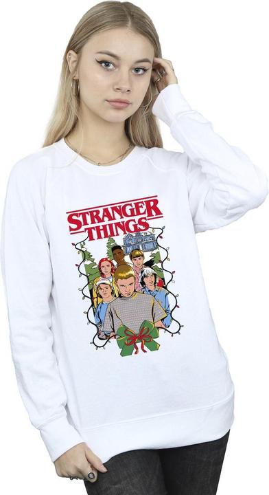 Immagine prodotto Netflix Stranger Things Christmas Poster Felpa Donna (XXL)