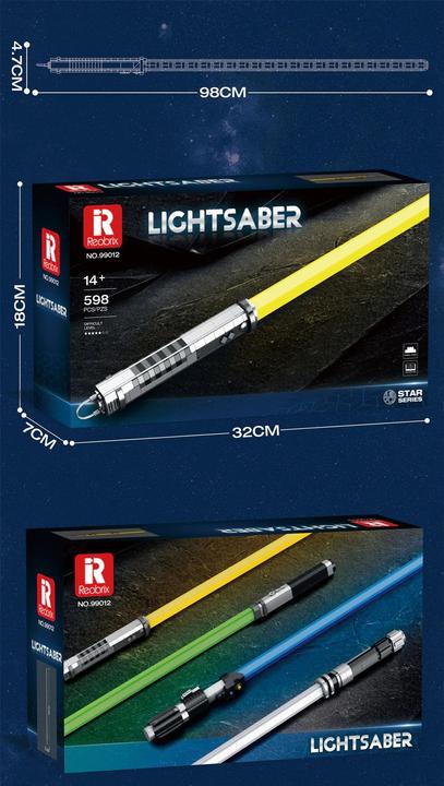 Image du produit ReoBrix Sabre laser jaune