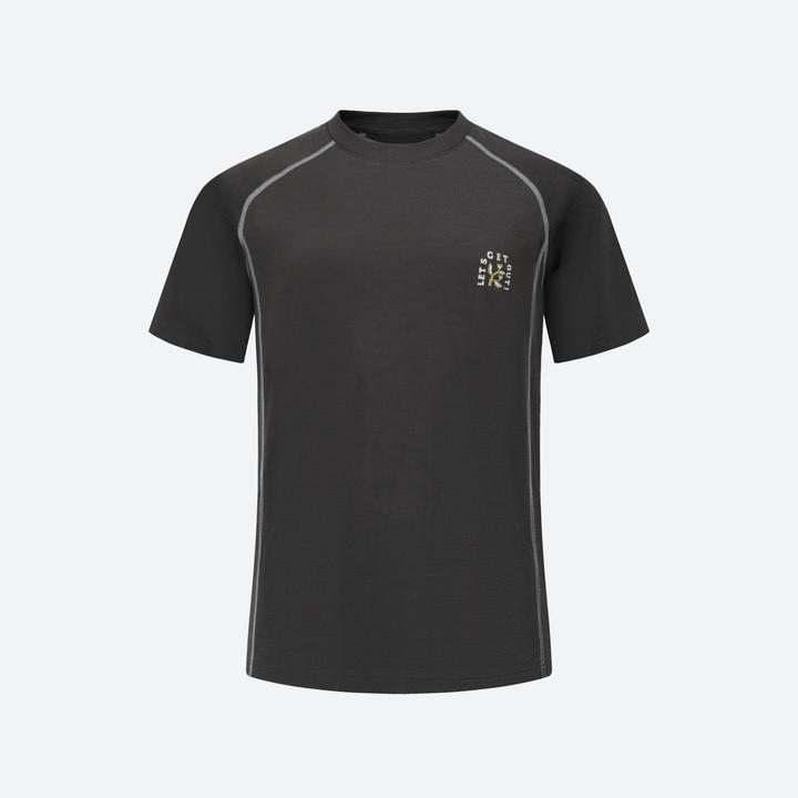 Immagine prodotto Quechua Wander-T-Shirt Kinder Merino - MH900 grau (14, 15, 16)