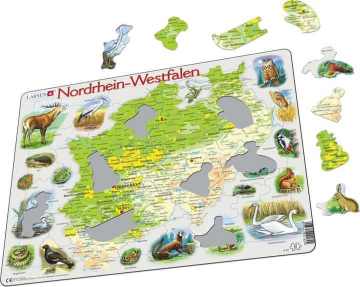 Produktbild Larsen Puzzle - Nordrhein-Westfalen (physisch)