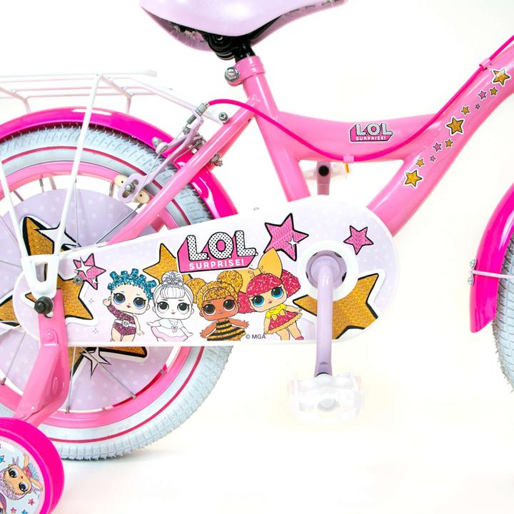Surprise! LOL Surprise Kinderfahrrad - Mädchen - 16 Zoll - Pink - Zwei Handbremsen