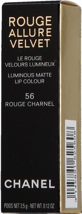 Image du produit Chanel Rouge Allure Velvet (#56 Rouge Charnel)