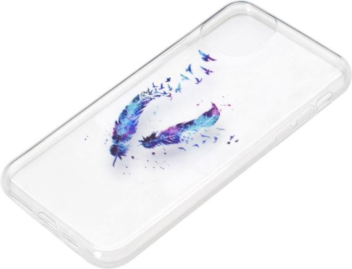 Immagine prodotto Ueli Express iPhone 12 Mini Custodia Super Slim in gomma TPU Piume (Apple iPhone 12 mini)