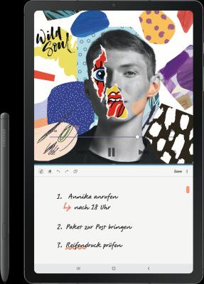 Actual product image Samsung Galaxy Tab S6 Lite (4G, 10.40", 64 GB, Oxford Gray)